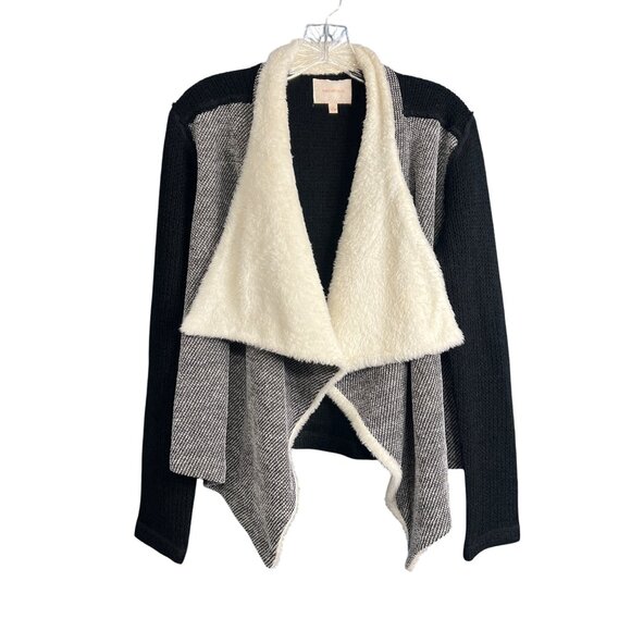 Skies Are Blue Open Waterfall Knit Cardigan M - Picture 5 of 5